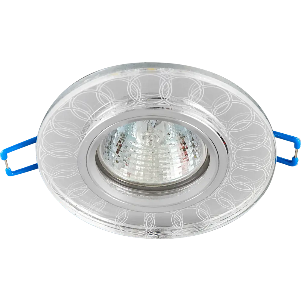 Светильник точечный встраиваемый DLS-L154 с LED-подсветкой под отверстие 65 мм, 1.7 м², цвет прозрачный Fametto STLM-2049166 - Вид №3