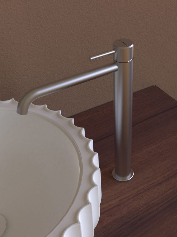 Однорычажный смеситель для раковины из нержавеющей стали Ceramica Flaminia ARCH-00078258 - Вид №6