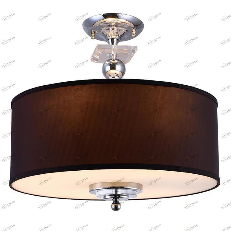 Потолочный светильник с абажуром коричневый Newport 3207/PL NEWPORT 3200 00-3890648 Коричневый 