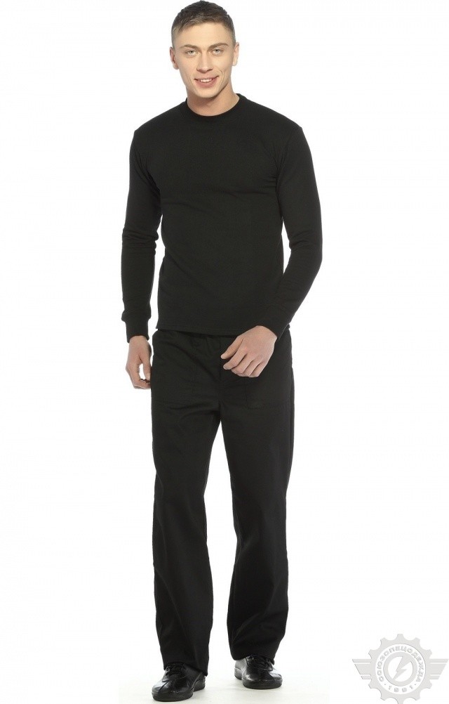 66319 Толстовка черная  Одежда для промоакций  размер L (100) Спецодежда  - Вид №4