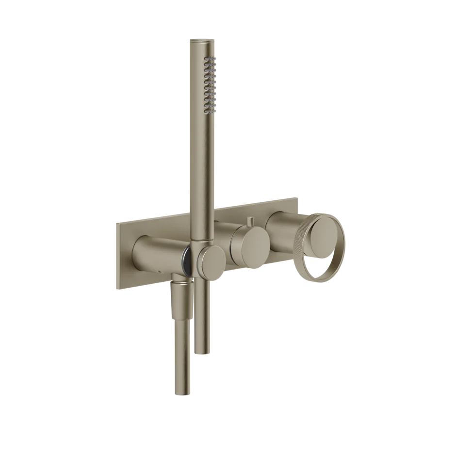 Смеситель для душа 63343 149 Gessi Anello МАТОВЫЙ НИКЕЛЬ FINOX 63343149