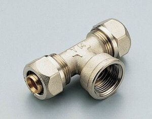 Тройник ВР 26х3/4"x26 TIEMME