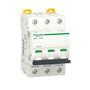A9F94325 Автоматический выключатель Acti9 3P 25А (C) 15кА Schneider Electric Acti 9