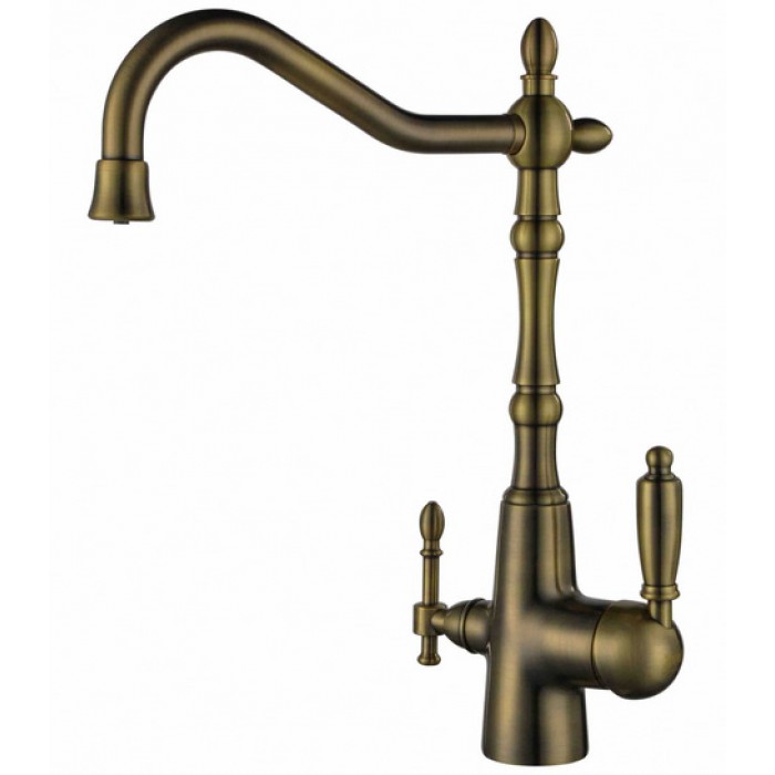 Zorg ZR 335 YF Antique Смеситель для кухни Zorg 360х230  - Вид №1