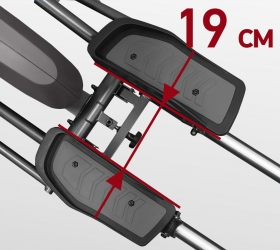 F808 Эллиптический тренажер f808 Carbon Fitness  - Вид №3