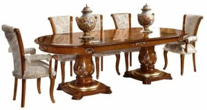 Barnini Oseo Овальный деревянный стол Prestige plus Pp73