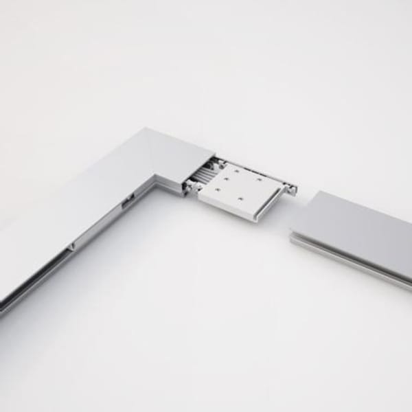 Экструдированная алюминиевая система освещения трека Letroh узел ARCH-00141698 - Вид №48