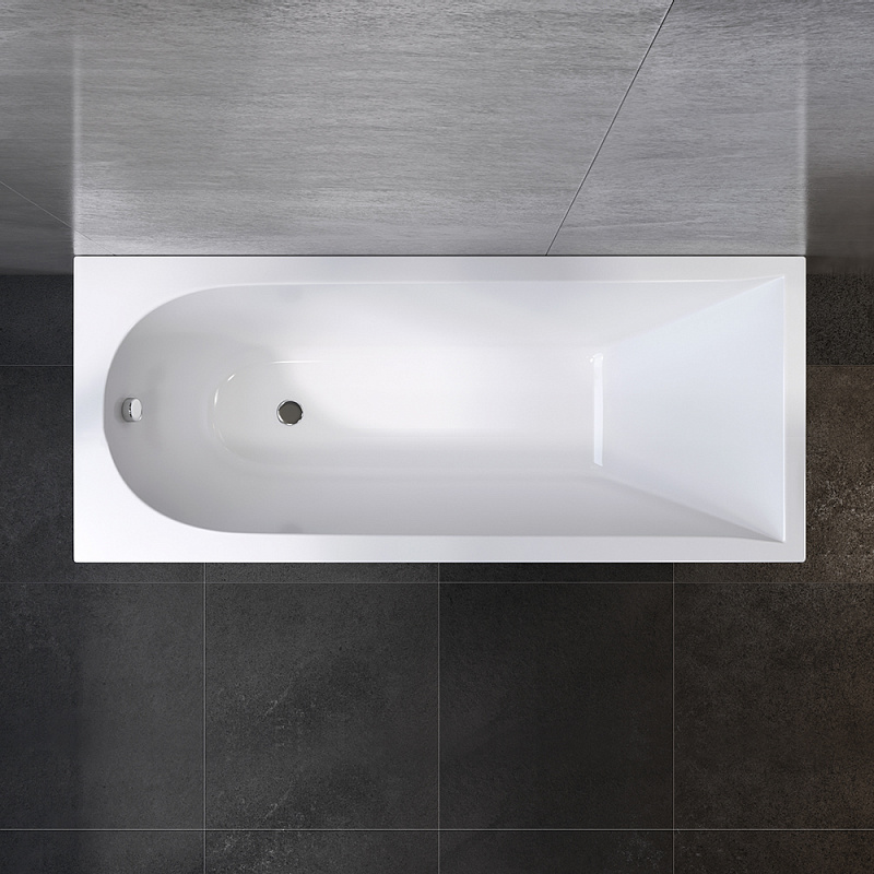 W72A-170-070W-A2 Ванна акриловая 170x70 без слива/перелива AM.PM Spirit - Вид №1