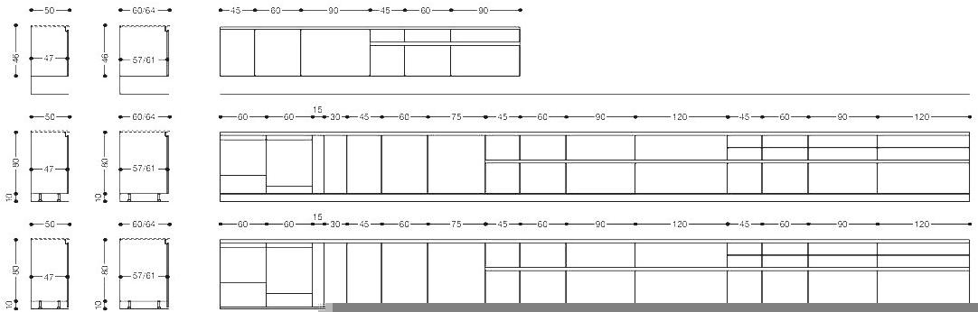 Elmar Модульная деревянная кухня с полуостровом Slim sun-id-1437881 - Вид №6
