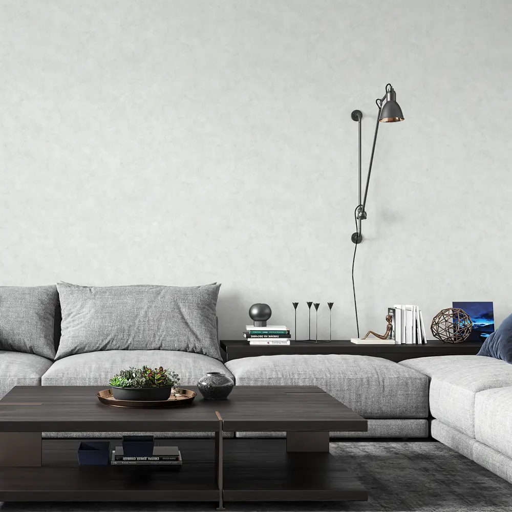 Флизелиновые обои Palitra Home Planets в серых тонах для стильного интерьера 86582101 STLM-0070314 - Вид №2