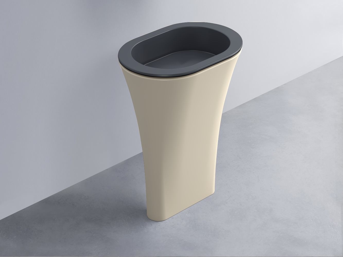 AMLA65-BA+AMPILO-BA+AMCOLO-LN Раковина Amedeo Ovale отдельностоящая cielo Enjoy + Amedeo Ceramica Cielo