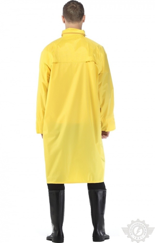 5041812 Плащ Альбатрос влагозащитный ЛАЙТ М желтый  Непромокаемая спецодежда  размер XXXXL  - Вид №7