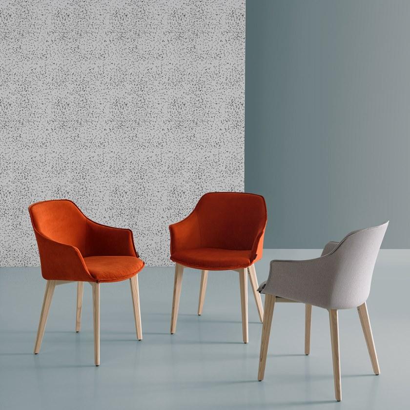 MOBLIBERICA Стул с обивкой и подлокотниками Kedua sun-id-1476583 - Вид №25