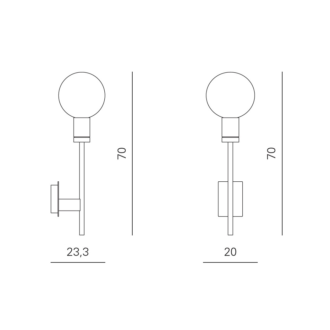 Бра / Solitario Ap Contardi sun-id-373340 - Вид №2