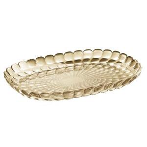 27960139 Блюдо tiffany, 32 см, акрил, бежевое Guzzini