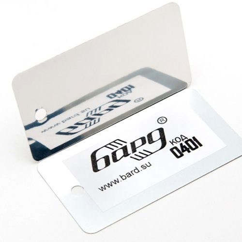 Торцевой П-образ.профиль, хром 4м БАРД 2511133 - Вид №1