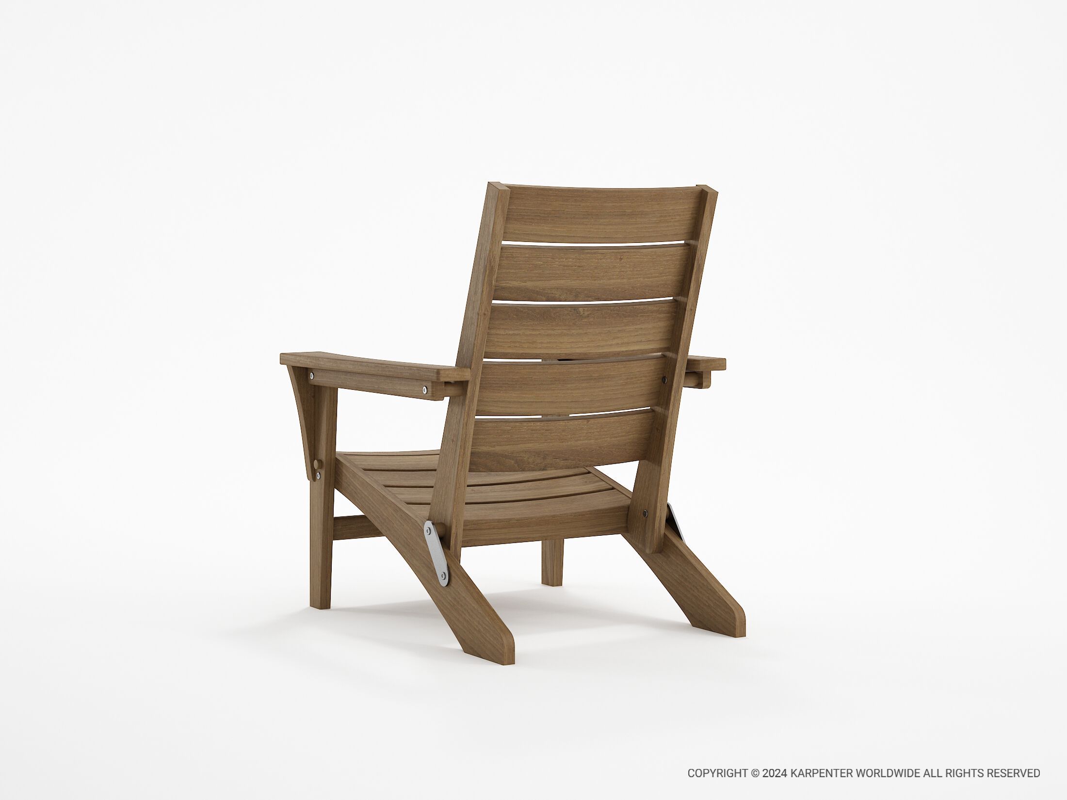 Стул из тикового дерева KARPENTER Idle Moose ARCH-00102909 - Вид №3