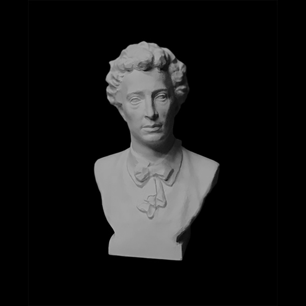 10-162 Бюст Блока гипс 12.5х7.5х19 см Santreyd 