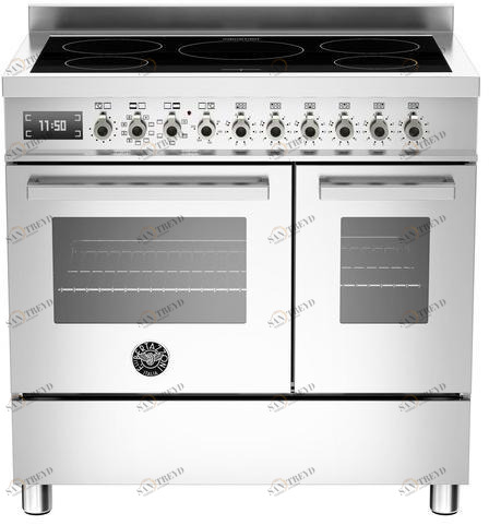 Bertazzoni Профессиональная отдельно стоящая кухня Professional Pro90 5ind mfe d