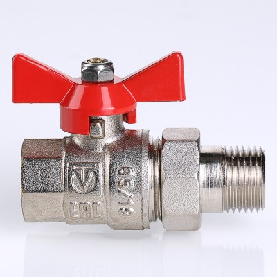 VT.227.N.07 Кран шаровой VALTEC BASE с полусгоном Valtec 1 1/4"  - Вид №8