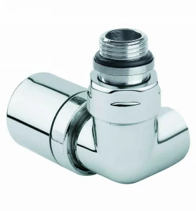 Carlo Poletti V76310MDX Клапан термостатический коаксиальный, правый или левый, с подключением для медной или пластиковой трубы.