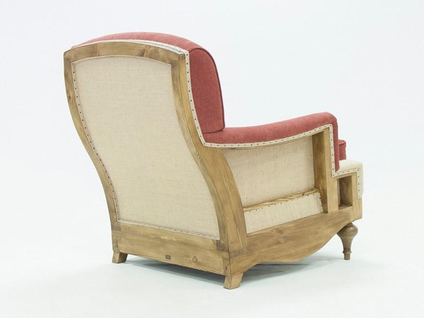 CREARTE COLLECTIONS Кресло из ткани с подлокотниками Rufus essence 99 - Вид №2