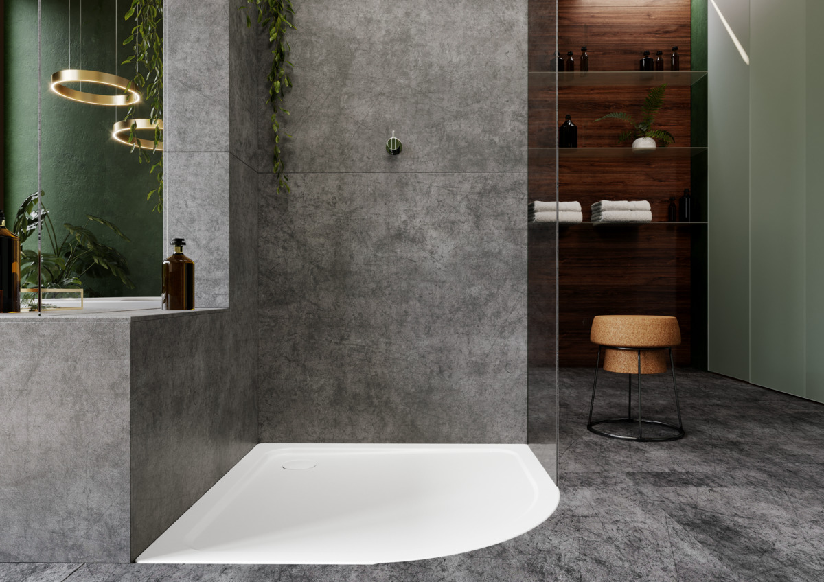 Душевой поддон KALDEWEI Сталь эмалированная 871-1 449 теплый серый 70 871-1449 - Вид №3