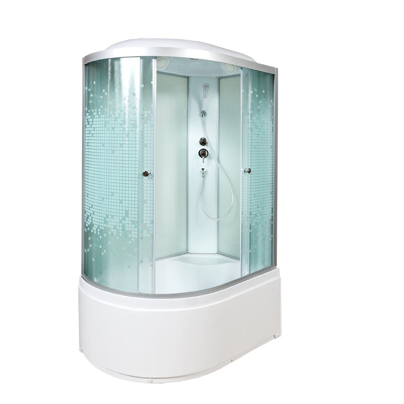 BМ1510 N (без крыши) BLACK Душевая кабина DETO Серия ВМ L 920 R стандартная