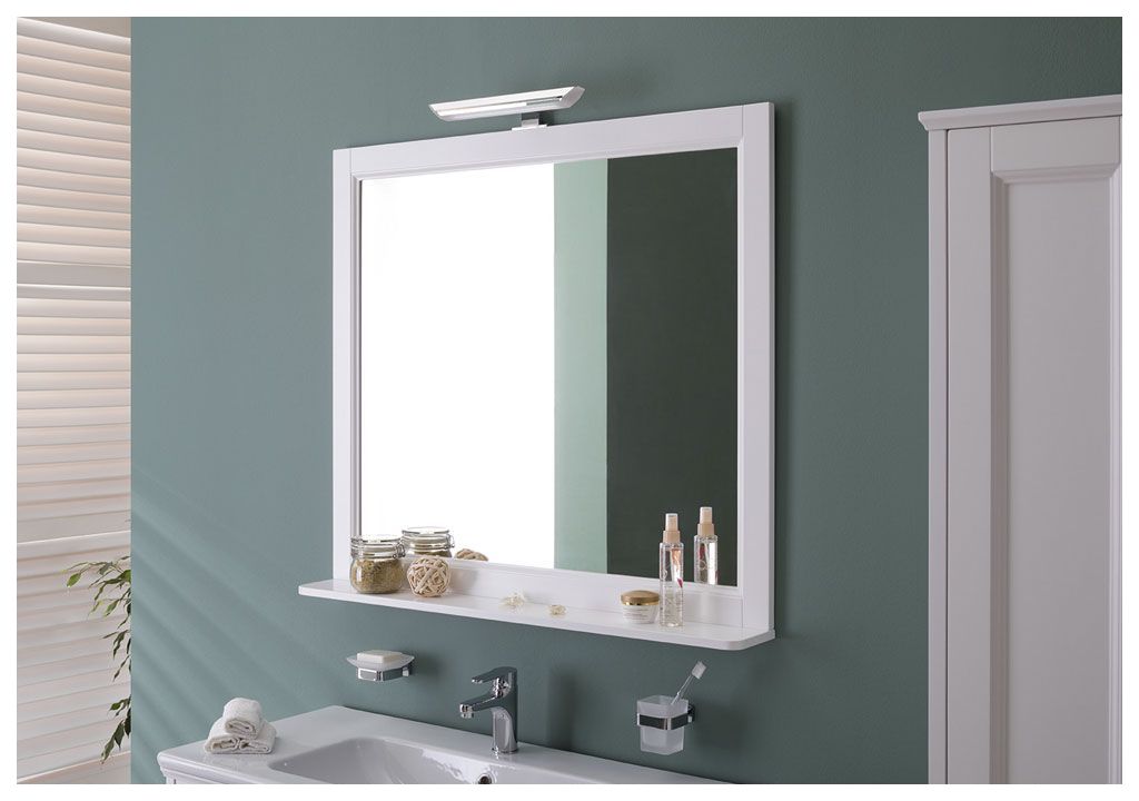 Мебель для ванной Aquanet Бостон М 100 белый 00210628 - Вид №6