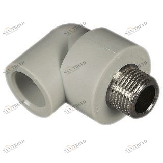 Угол НР 25х3/4" полипропилен FV-PLAST 216025