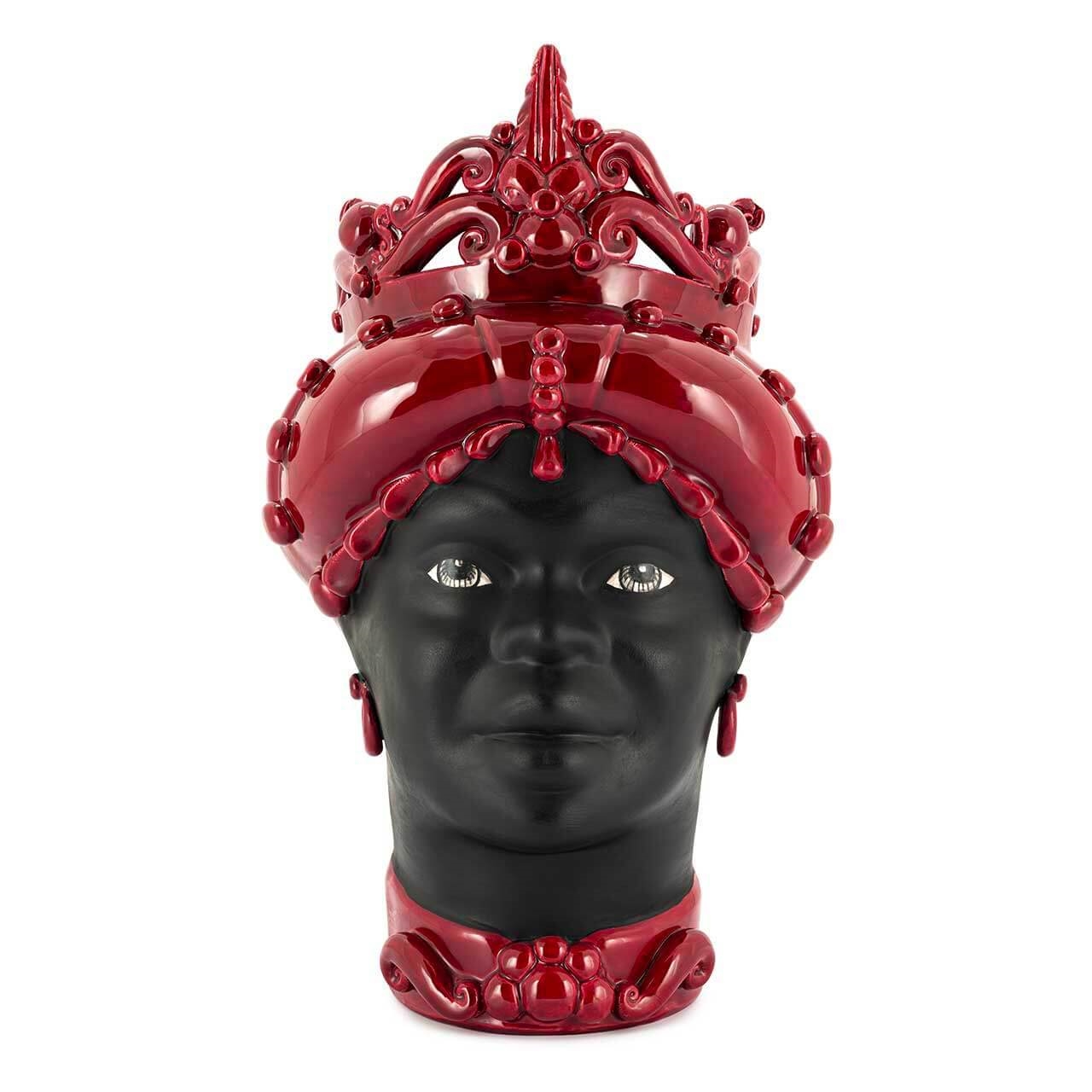 201141-70 ABHIKA ВАЗА MORO LADY MED. МАТ H45 GREEN  - Вид №3