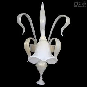 1104 ORIGINALMURANOGLASS Бра Средиземноморье на 1 лампочку - Акватик - муранское стекло OMG 30 см