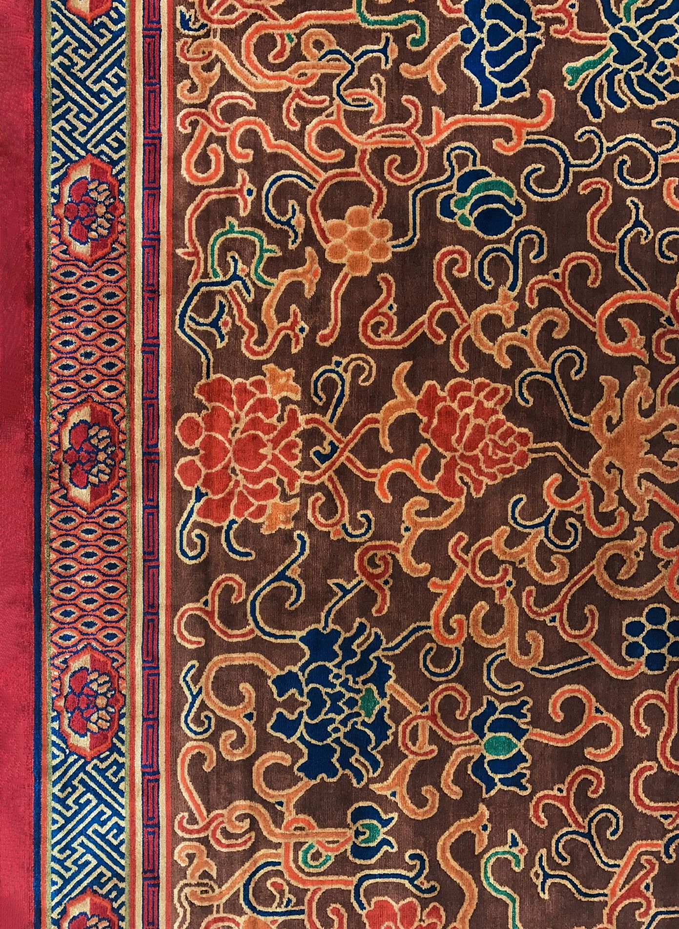 Прямоугольный ковер ручной работы Tapis Rouge Chinoiserie ARCH-00012452 - Вид №3