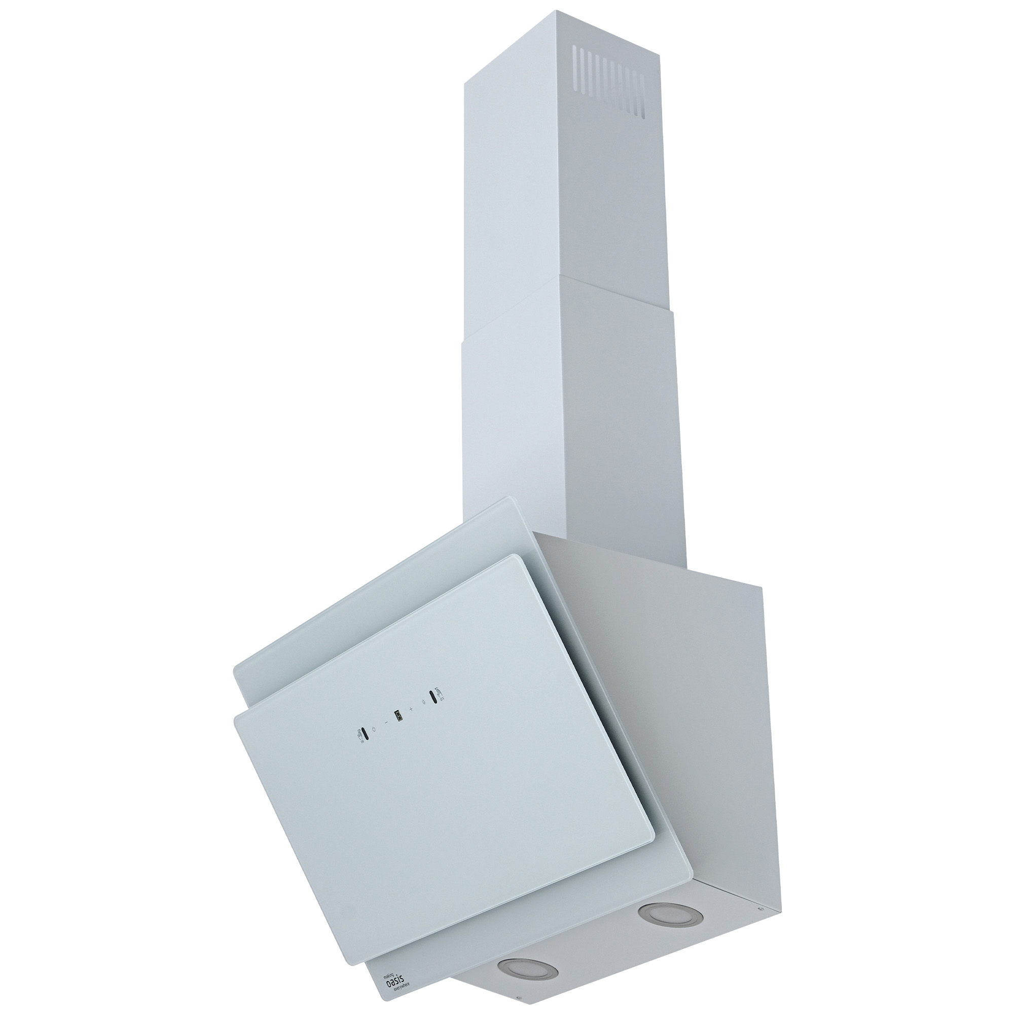 9213498 Вытяжка наклонная Oasis NR-60W белый/белый STDN-0042551 - Вид №2