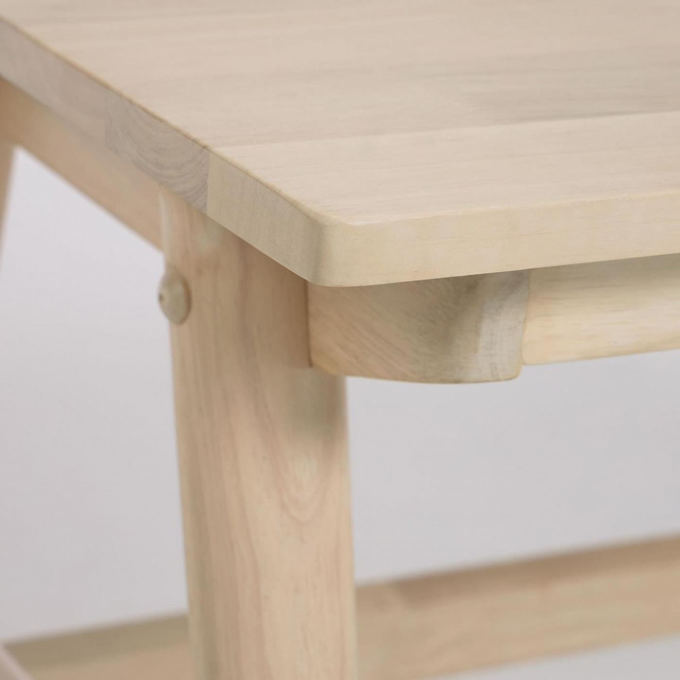 101273 Письменный стол из массива каучука, 120 x 60 см La Forma Curie 