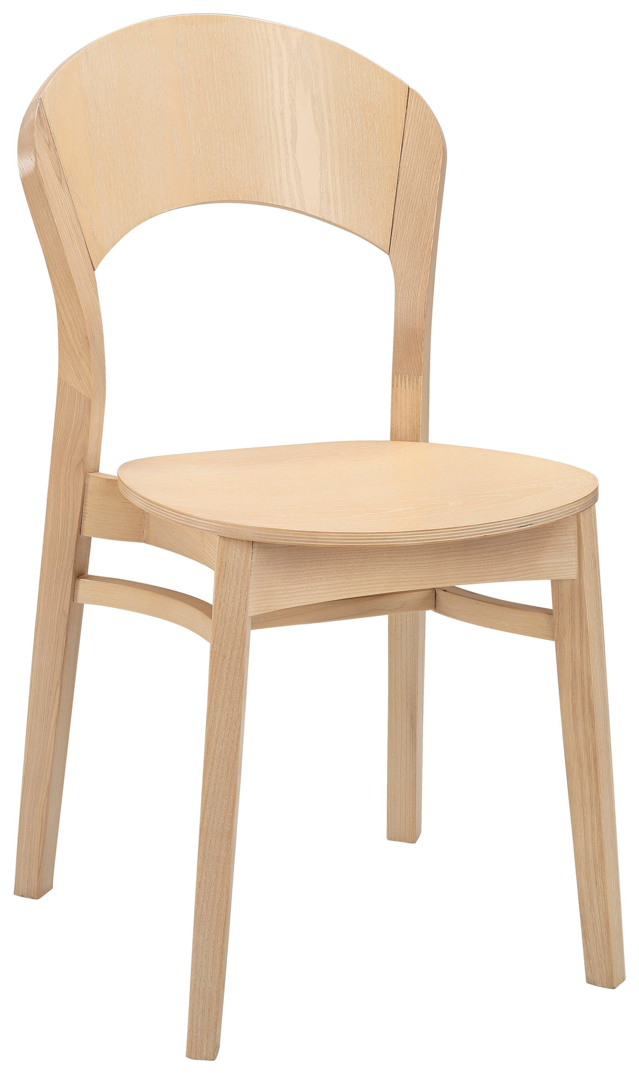 Дубовый стул с мягким сиденьем Hans K Rainbow ARCH-00023363 - Вид №20