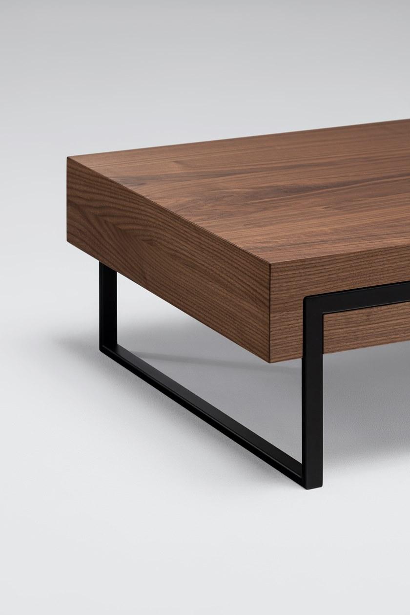 Milla & Milli Нижний стол на санях из массива дерева с отсеком для контейнера Offset sun-id-1510283 - Вид №8