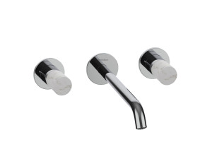 Настенный смеситель для раковины с 3 отверстиями