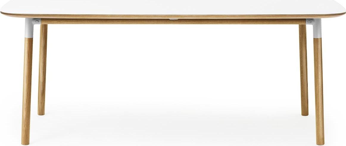 602834 Стол 95 x 200 см Белый / Дуб Норманн Копенгаген Normann Copenhagen Form