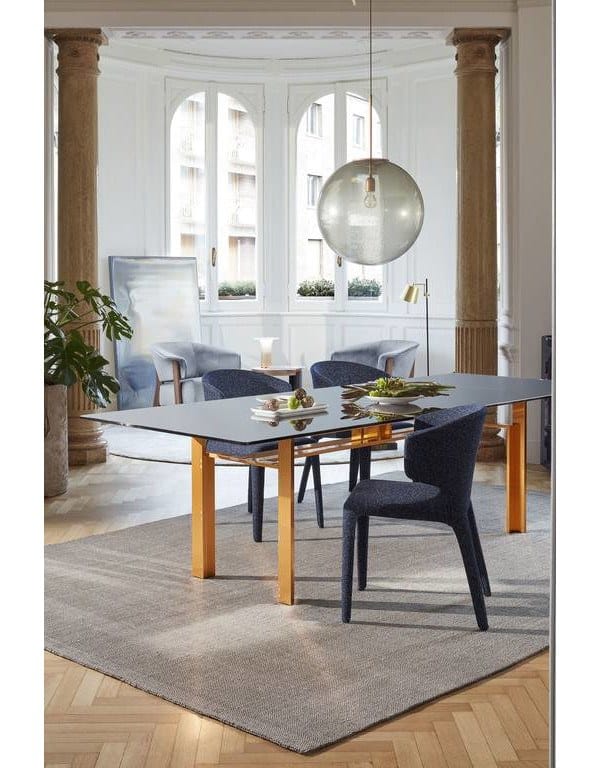 Прямоугольный стол из металла и мрамора CASSINA дож ARCH-00086418 - Вид №6