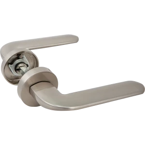 Ручка дверная Armadillo Excalibur URB4 без запирания ЦАМ гальваническое покрытие цвет матовый никель