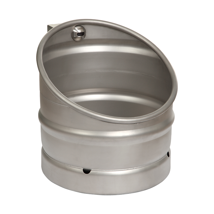 91109 Нержавеющий писсуар KEG с инфра-красным устройством смыва, 24 В пост. SANELA 