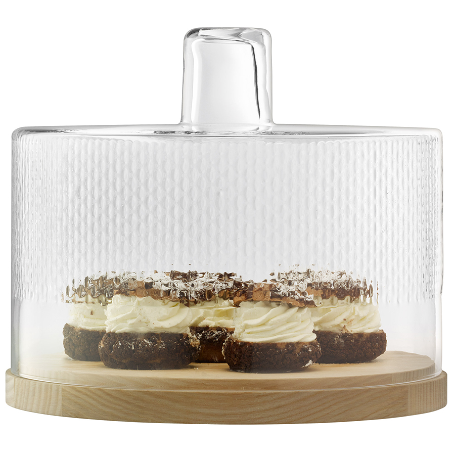 G1711-29-148 Блюдо сервировочное с крышкой wicker, D29 см LSA International  - Вид №3