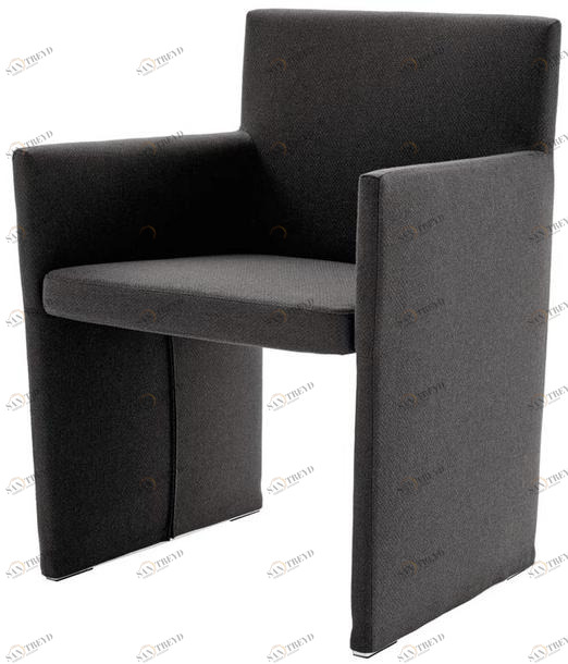 B&B Italia Project Кресло из ткани с подлокотниками Posa sun-id-1369747