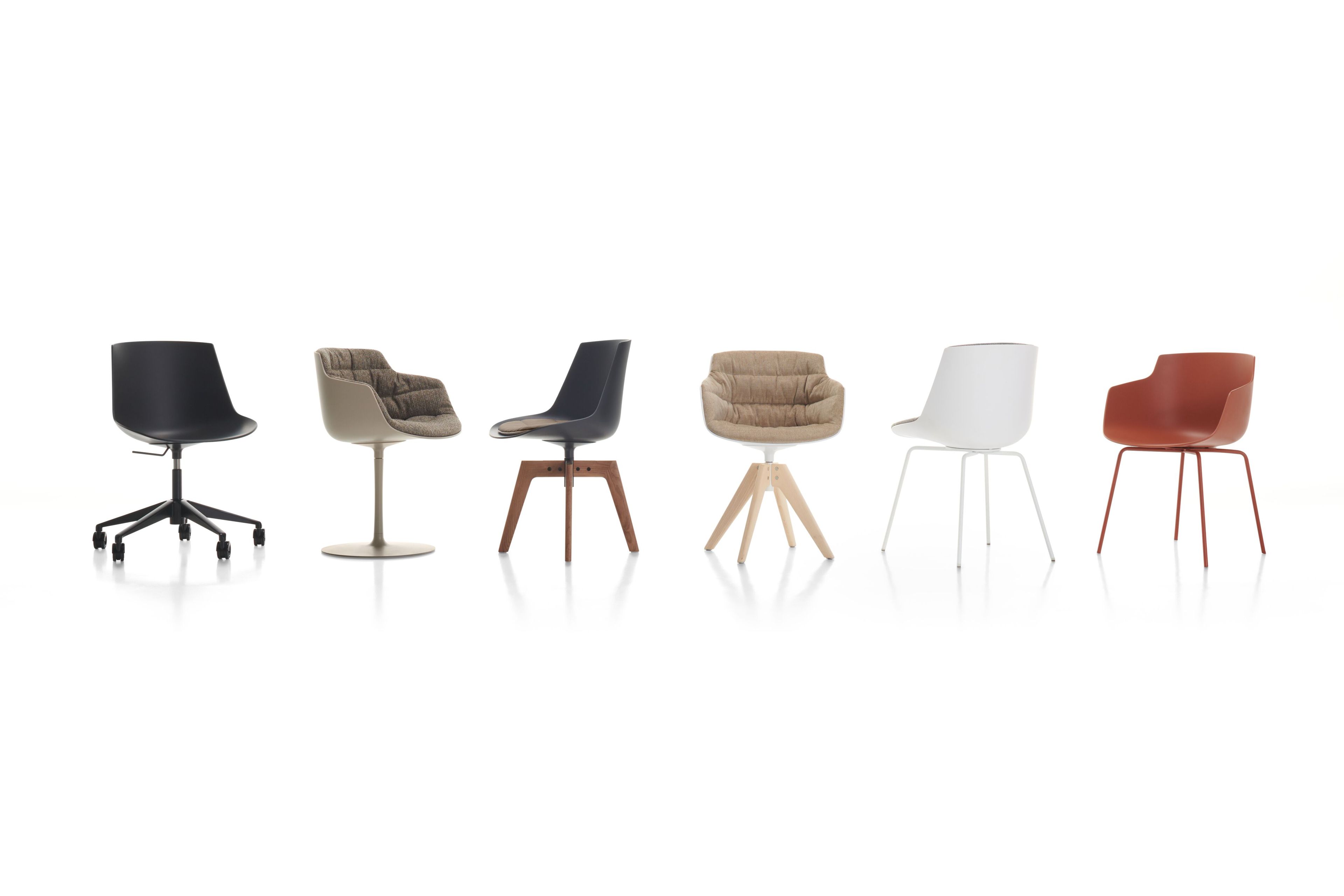 Вращающийся стул из поликарбоната MDF Italia ARCH-00054242 - Вид №5