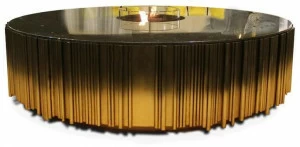 Jetclass Низкий круглый металлический журнальный столик  Jig218