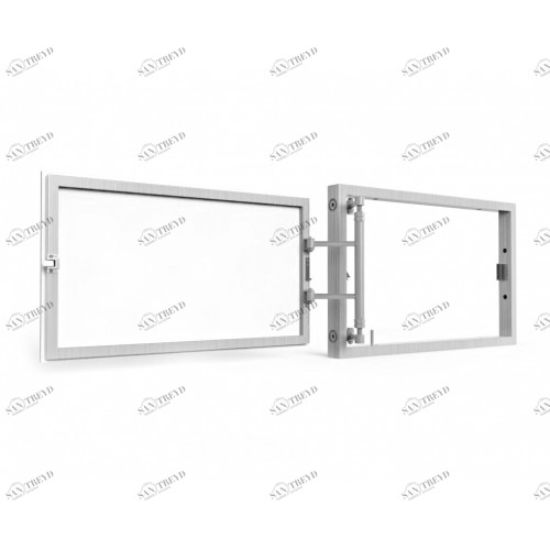 Алюминиевый люк под плитку, распашной, нажимной с регулировкой 600Х300 ВОЗРОЖДЕНИЕ sun-id-1025328