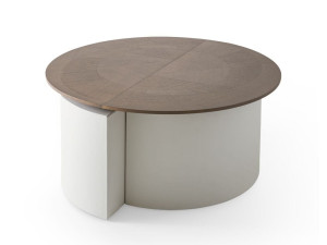 Модульный журнальный столик из кожи и HPL