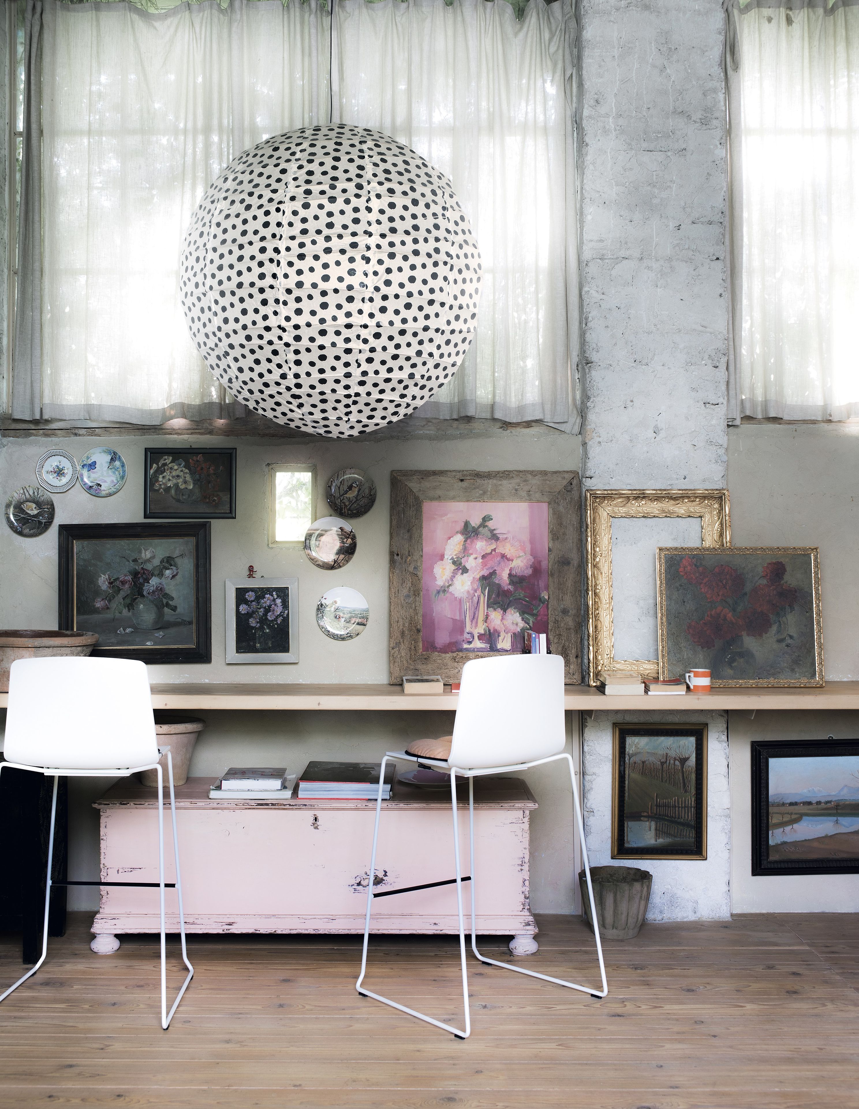 Высокий садовый стул со спинкой Kristalia рама ARCH-00051828 - Вид №5