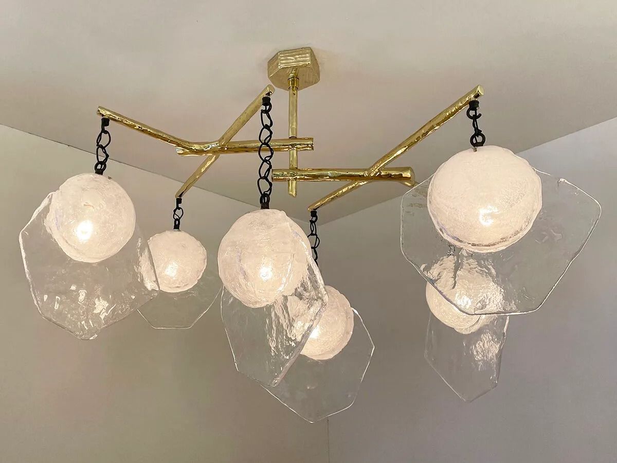 Потолочный светильник из муранского стекла GASPARE ASARO LEVANTE ARCH-00108626